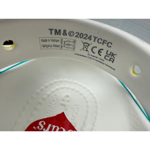 Crocs x Care Bears Crush Clog Rainbow Womens Sz 6 Slip On Platform Sandals Shoes - Picture 6 of 12